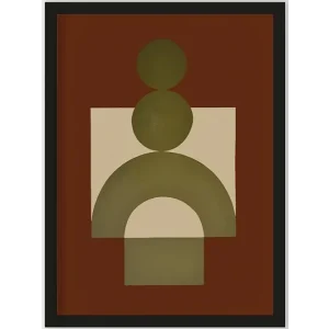 Uitverkoop Art Print 3 Red Forma